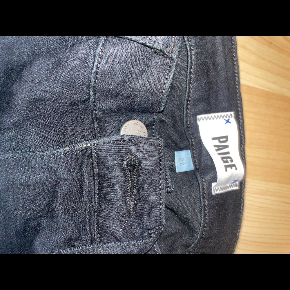 Black PAIGE jeans